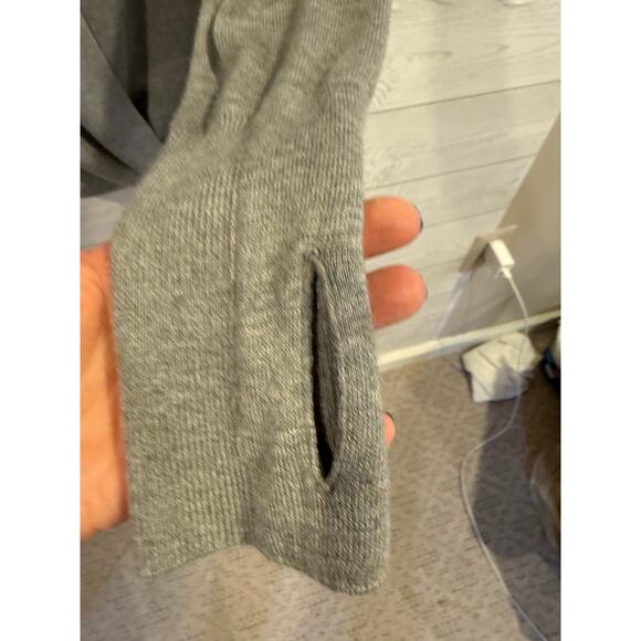 Lululemon Bring It Backbend Sweater Heathered Medium Grey size Large - Picture 8 of 9